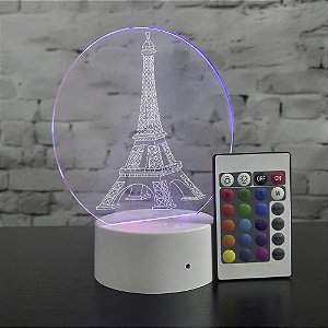Luminária Touch Torre Eiffel