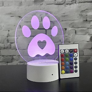 Luminária Touch Pata