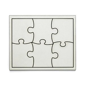 Molde para fazer quebra cabeças  Quebra cabeça, Molde, Peças de puzzle