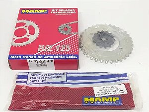 Kit Transmissão Honda BIZ 125 2006~2019 HAMP Original