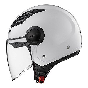CAPACETE ABERTO LS2 OF562 AIRFLOW  MONOCOLOR BRANCO