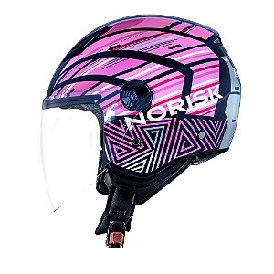 Capacete Norisk Orion Journey Rosa