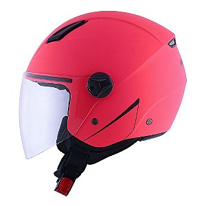 Capacete Norisk Orion Monocolor Rosa Fluor
