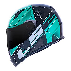 Capacete Ls2 FF358 classic ultra Verde