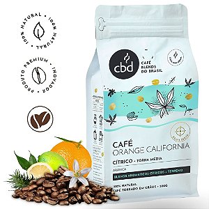 Café Orange Califórnia - GRÃOS - Sachê 500g