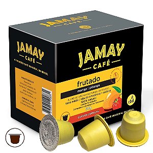 JAMAY Café Frutado - CÁPSULAS - 10 Cápsulas 50g