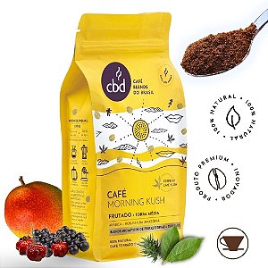 Café Morning Kush - MOÍDO - Sachê 500g