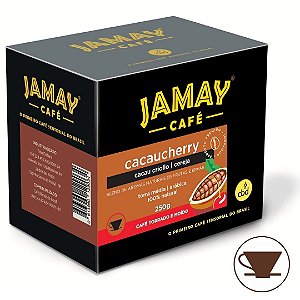JAMAY Café CacauCherry - MOÍDO - Sachê 250g