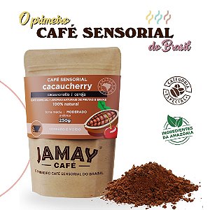 JAMAY Café CacauCherry - MOÍDO - Sachê 250g