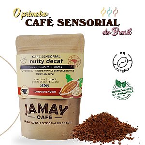 JAMAY Café Nutty DECAF - MOÍDO - Sachê 250g