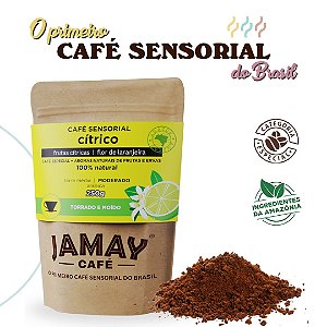 JAMAY Café Cítrico - MOÍDO - Sachê 250g