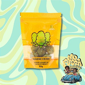 BAG DE CHOCOLATE ARTESANAL ORANGE CRUSH 50g 🍊🍫.