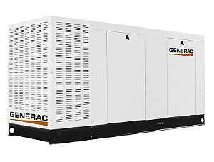 Grupo Gerador à Gás GENERAC, modelo QT070, potência de 88 kVA Stand-By