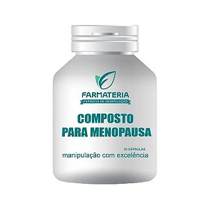 Composto Fitoterápico Controle Da Menopausa 30 Cápsulas