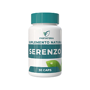 Serenzo 250mg E Saffrin 100mg 30 Cápsulas