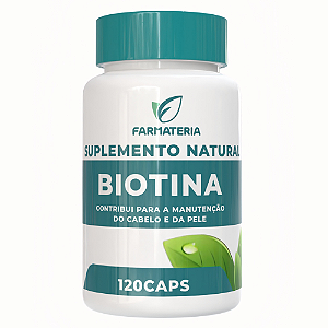 Biotina 10mg 120 Cápsulas