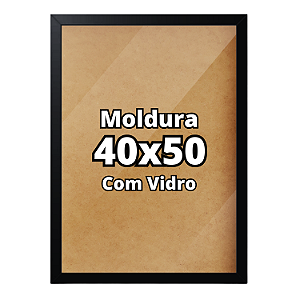 Moldura 40x50 Com Vidro Parede