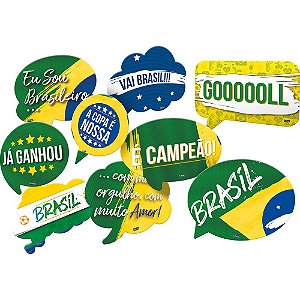 Kit Placas Brasil 2022
