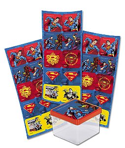 Adesivo Quadrado Superman