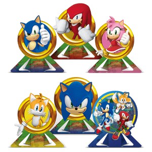 Decoração de Mesa Sonic