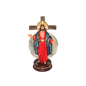 Imagem Santa Chagas de Jesus 15cm Resina