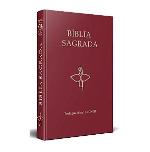 Livro Bíblia Sagrada Tradução Oficial CNBB Capa Dura