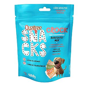 Biscoito Quatree Snacks Crock Mix para Cães Adultos