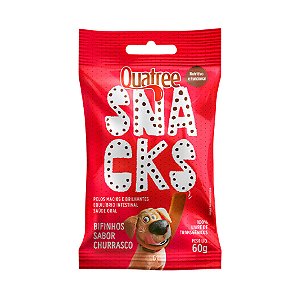 Snack Quatree para Cães Sabor Churrasco