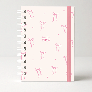 Mini Agenda Personalizada 2026 Organização Fofa e Compacta