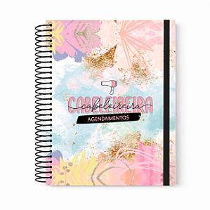 Agenda Personalizada Profissões Atendimento Cabeleireira