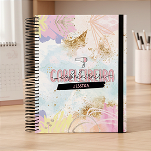 Agenda Personalizada Profissões Atendimento Cabeleireira