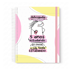 Agenda Personalizada Profissões Flork Advogada