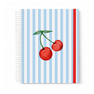 Agenda Personalizada 2026 Azul Cereja