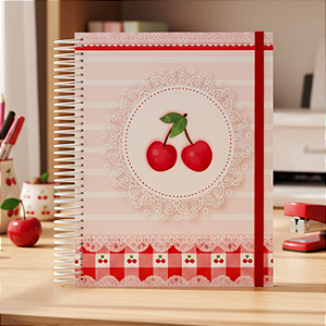 Agenda Personalizada 2026 Cerejinha Vermelha