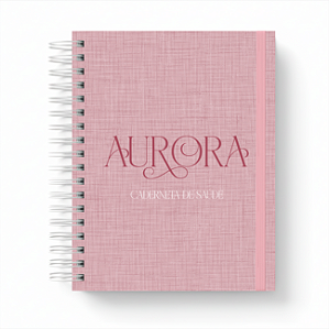 Caderneta de Saúde Personalizada Controle de Vacinas Linho Rosa