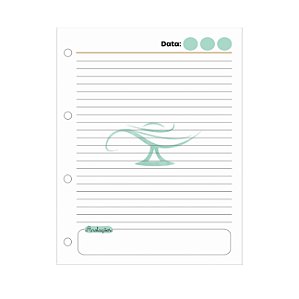 Refil de Fichário Padrão Tilibra Enfermagem