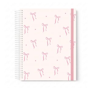 Agenda Personalizada Permanente Laço Rosa