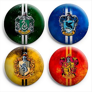 Bottons Filme Harry Potter Broche De 4,5cm (4 Unidades)
