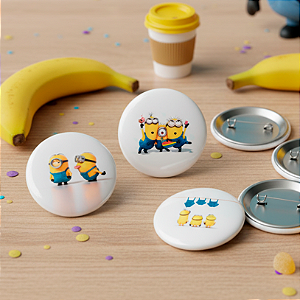 Botton Colecionável Tipo Alfinete Filme Minions