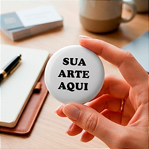 Botton Redondo Personalizado em Atacado