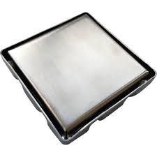 RALO OCULTO DUPLO INOX 15X15CM FLUX