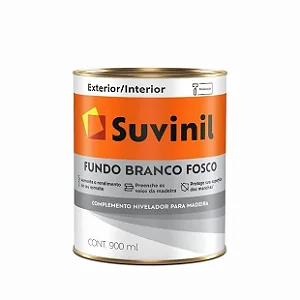 SUVINIL FUNDO NIVELADOR PARA MADEIRA BRANCO FOSCO 0,9 L