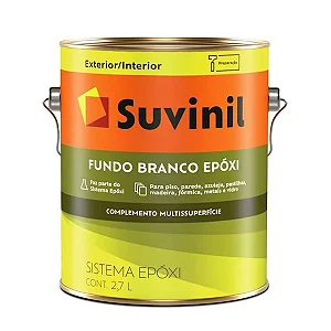 SUVINIL FUNDO BRANCO EPÓXI 2,7L