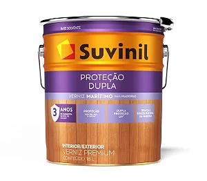 SUVINIL VERNIZ MARÍTIMO PROTEÇÃO DUPLA ACETINADO NATURAL 3,6L