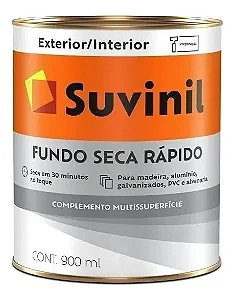 SUVINIL FUNDO SECA RÁPIDO 0,9 L BRANCO FOSCO