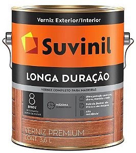 SUVINIL VERNIZ PROTEÇÃO MÁXIMA LONGA DURAÇÃO BRILHANTE 0,9L NATURAL