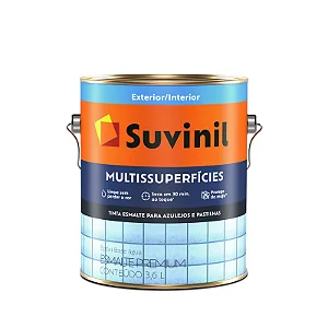 SUVINIL ESMALTE EPÓXI MULTISUPERFÍCIES ACETINADO 3,6L BRANCO