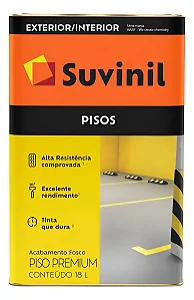 SUVINIL ACRÍLICO PREMIUM PISO FOSCO CONCRETO PURO 18L