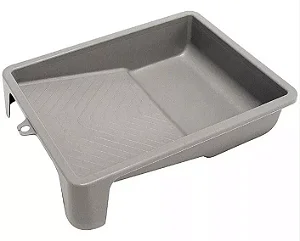BANDEJA PARA PINTURA 23CM CINZA GRANDE ROMA