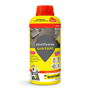 ADITIVO PLASTIFICANTE 1L QUARTZOLIT (ALVENARITE)